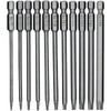 TUAKIMCE Torx Screwdriver Bit Set 100 mm Long 1/4 Inch