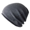 EdgeCity Men's Knit Cap in Cotton/Acrylic, Made in Japan -