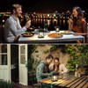 Greluna Solar Lights Outdoor,12 Pack 3000K Waterproof Auto On/Off Solar