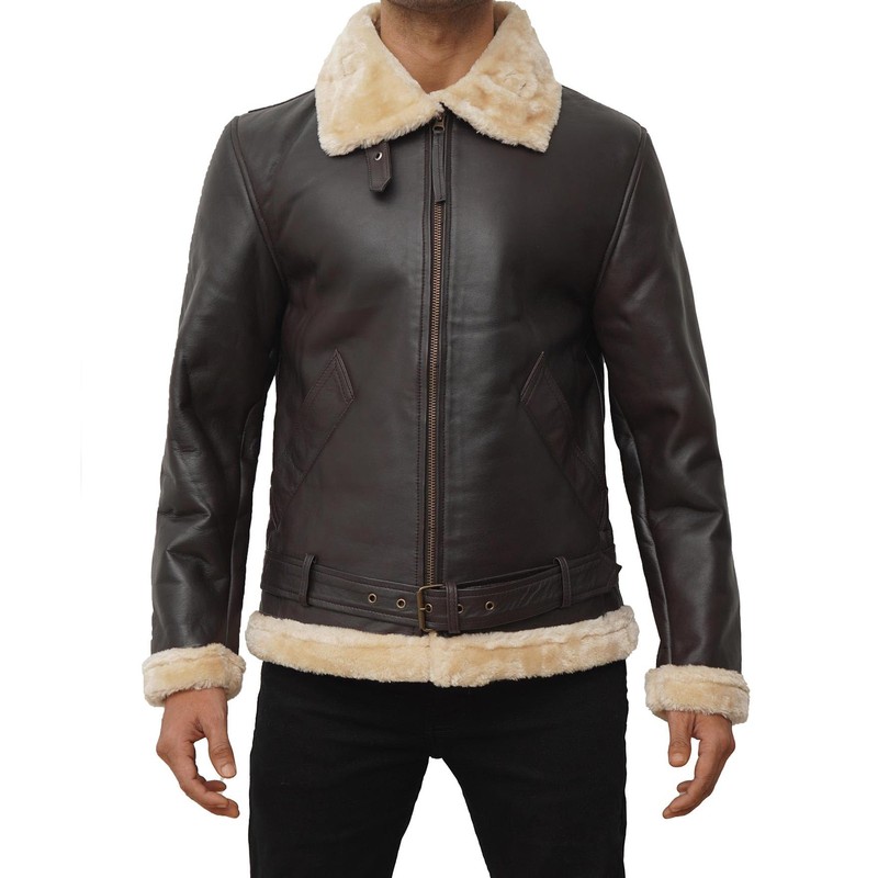fjackets Tomas Shearling Dark Brown RL | [1102334] L