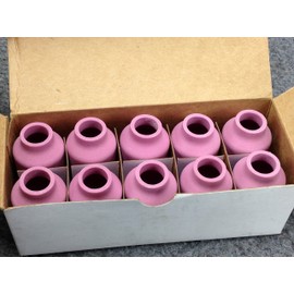 Radnor Model 54N15 7/16" Medium #7 Alumina Gas Lens TIG Nozzle (10 EA)