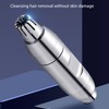 Nose Hair Trimmer Rounded Corner Blade 304 Stainless Steel Mechanical