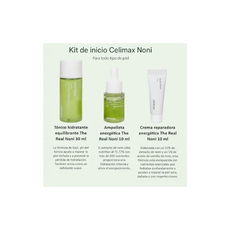 Celimax The Real Noni Kit de Inicio 3 Piezas