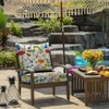 All Smiles Outdoor Chair Cushions for Patio Furniture Set of