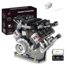 V8 Engine Building Kits That Runs with Motor - 715+Pcs