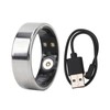 Smart Health Ring Sleep Temperature Steps Monitoring 18mah Lightweight Fitness