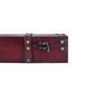 Witch Wizard Handcrafted Wood Magic Wand Box, 18 inch, Mahogany