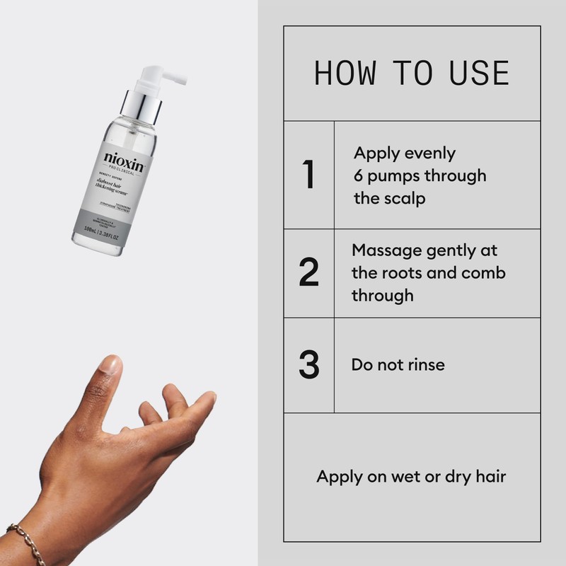 Nioxin Density Defend Diaboost Hair Thickening Serum - Leave in