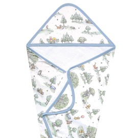 Copper Pearl Premium Knit Hooded Bath Towel Hundred Acre Wood