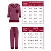 KORSIS Pajamas Set Womens 2 Piece PJS Lounge Sleepwear 3/4