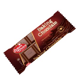 Baker's Choice Baking Chocolate Bar - Microwaveable Chocolate Easy Melt Bar - Almond Bark Coating, Candy Coating - Kosher, Non-Dairy, Vegan and Non GMO - 10 oz (284g)