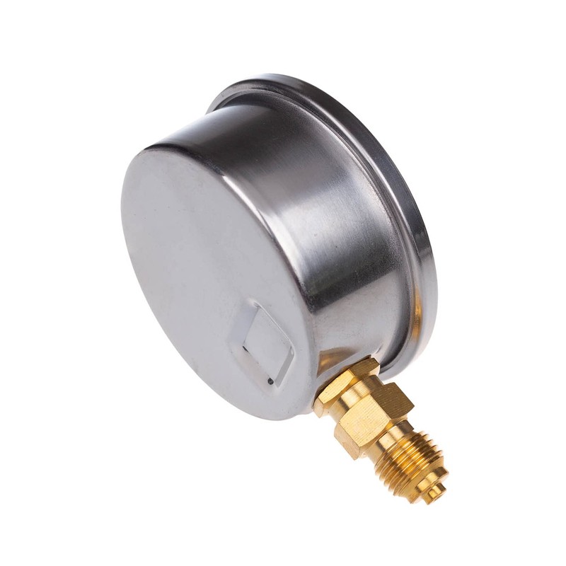 THERMIS Pressure Gauge 304G 1/4 Connection from Bottom (0 -