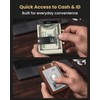 avanture Wallet for Men Card Holder: Pop Up Card Case,