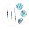 Vaguelly 3pcs Nail Art Drawing Pens Durable Manicure Tools for