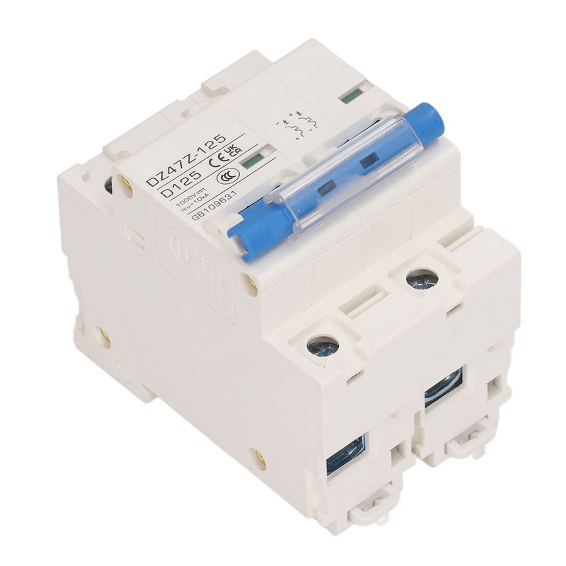 DC Circuit Breaker Short Circuit Protection Rail Installation PV Circuit