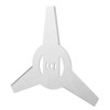 2Pcs 3 Teeth Brush Cutter Trimmer Blade Stainless Steel Lawnmower