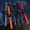 WOCCI 20mm Rally Watch Band, FKM Rubber Strap, Quick Release,