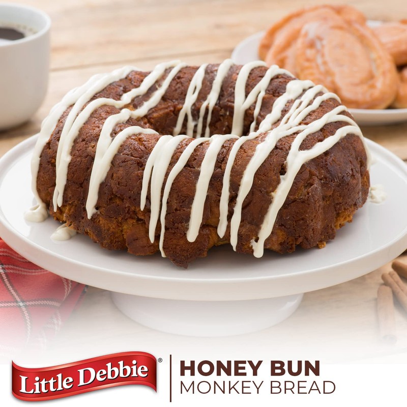 Little Debbie Honey Buns, 48 Individually Wrapped Breakfast Pastries (8