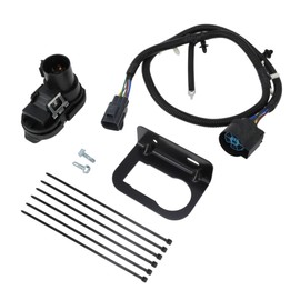 X AUTOHAUX No.CK4T-13B576-KE Trailer Tow Rear Bumper Wiring Connector Harness Kit for Ford Transit 150/250/350 2015-2019 Trailer Towing Hitch Wiring No.CK4Z-13A576-B/ 9U5Z-14489-MAA