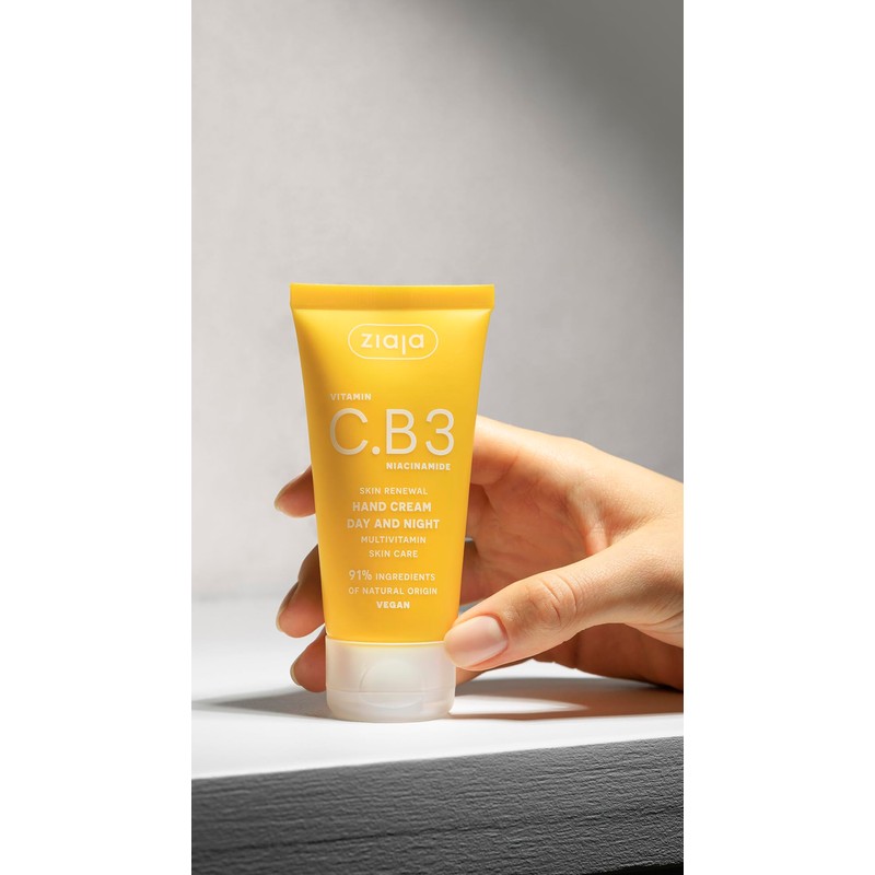 Ziaja Vitamin C.B3 Niacinamide Hand Cream 50 ml - Brightening