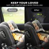 COWANIEE 2 Pack Car Window Shades for Baby, 50x100cm Elastic