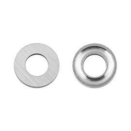 10 Pcs NUZAMAS 6x12mm Miniature Thrust Axial Metal Ball Bearing Small and Micro Flat Thrust Ball Bearings Steel Pressure Bearings for Door and Window Hinges