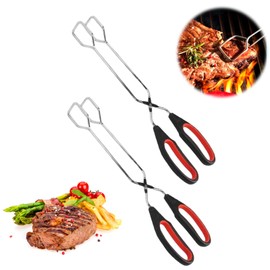 Scissors Tongs, Kitchen Tongs, Scissors, Cooking Barbecue Tongs, Scissors, Stainless Steel Scissors Tongs, Scissors with Handle, Stainless Steel Barbecue Tongs, Barbecue Tongs, Barbecue Clamp Turner