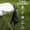 4Monster Microfibre Travel Towel Quick Dry, Lightweight Gym Towel Ultra