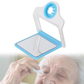 Elderly Eyedrop Applicator Aid with Card Slot for Precise Application - Reusable Tool, Simple Operation