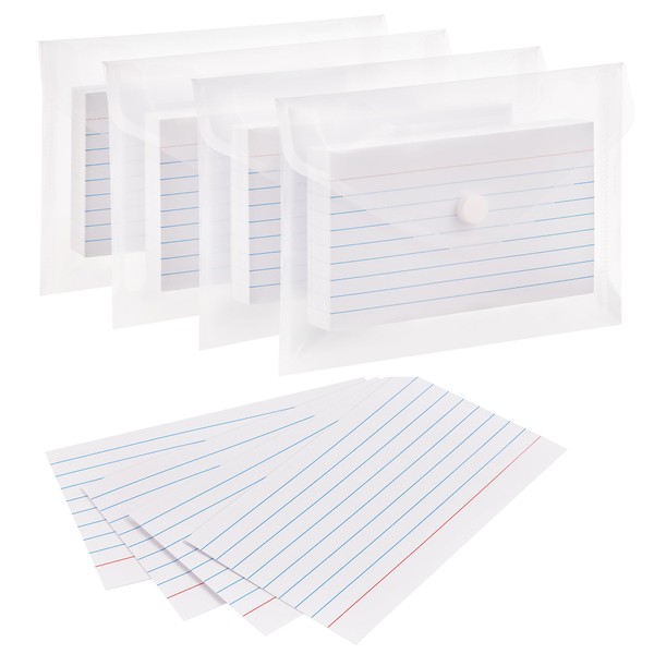 NEEWAY Heavy Weight Ruled Index Cards 3x5, 200 Count Note