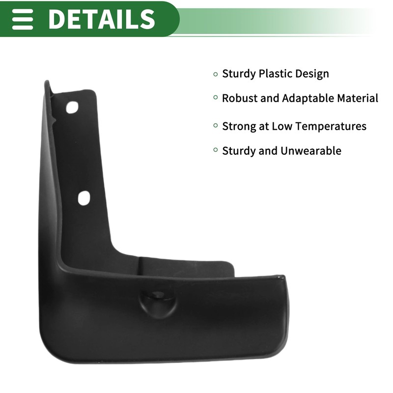 Motoforti Mud Flaps Splash Guards Mud Guards for Lincoln MKZ