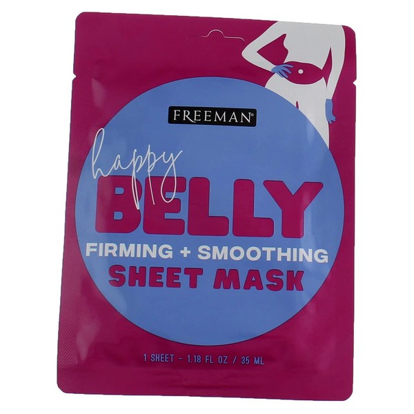 Freeman Sheet Mask Happy Belly Firming + Smoothing (6 Pieces)