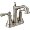 SOSOFRANK Delta 25774LF-SP 4" Centerset 2-Handle Bathroom Faucet - Brushed
