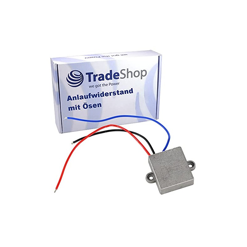 Trade-Shop Full Metal Starting Resistance/Soft Start with Eyelets 12A 230V