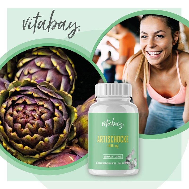 Concentrate, 350 mg Hochdosiert 90 VeganCaps – Artichoke Extract with 2.5% Cynarin