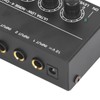 4 Channel Mixer Black Ultra Low Noise 4 Channel Compact