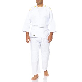 KWON Junior Judo Children's Martial Arts Uniform, white, 110 cm