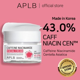 APLB Caffeine Niacinamide Facial Cream | CAFF NIACIN CEN™ 43.0% 1.86 FL.OZ/Korean Skincare, Pore care, Deep hydration & Soothing, Elasticity care