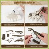 VIBIRIT Dig Up Dinosaurs Skeleton Set,Dinosaur Digging Fossil Kit Model