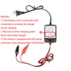 12V Volt 1500mA Sealed Lead Acid Rechargeable Battery Charger US