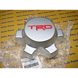 Toyota FJ Cruiser 16” TRD Wheel Center Cap OEM Genuine New Silver Red