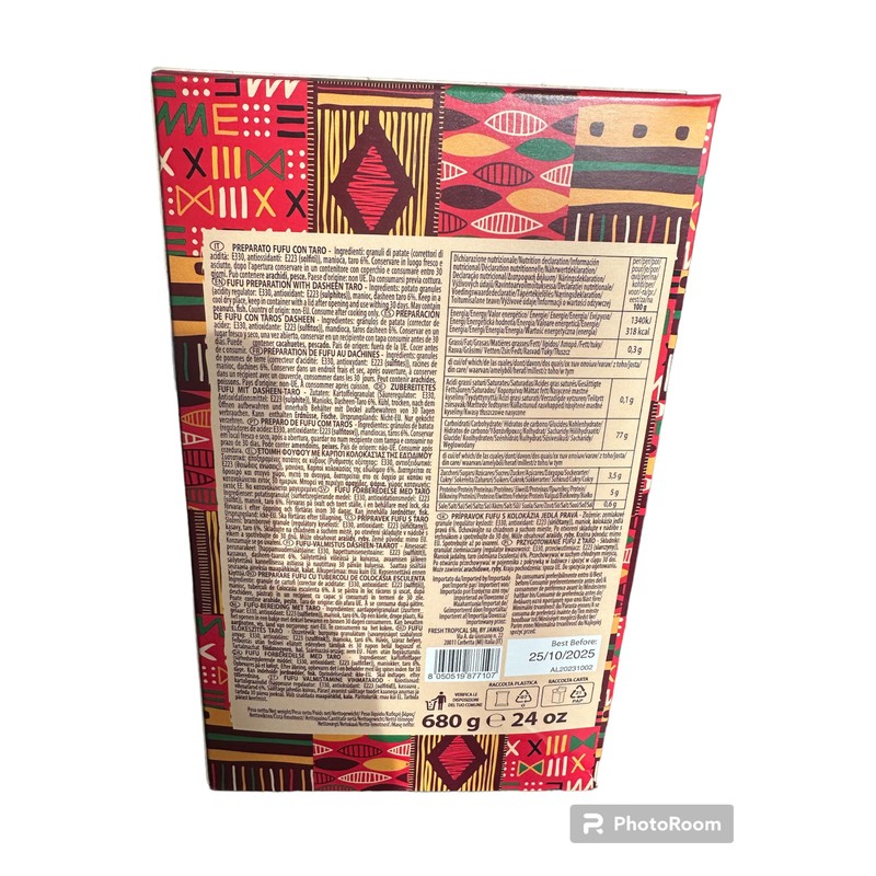 ALIBABA FUFU COCOYAM 680g - COCOYAM FLOUR Premium Quality