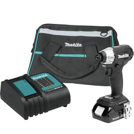 Makita XDT18SY1B-R 18V LXT Sub-Compact Brushless Lithium-Ion Cordless Impact Driver Kit (1.5 Ah) (Renewed)