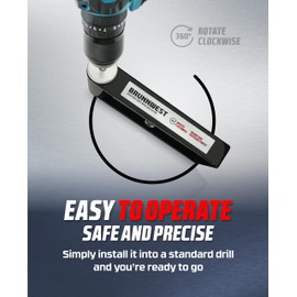 BRUNNWEST Adjustable Sheet Metal Hole Cutter with 4 Extra BITS, Sheet Metal Circle Cutters, Metals Holes Saw, HVAC Ductwork/Duct Hole Cutter - Cut 2-12” Circles Holes in 24Ga Steel and 26Ga Stainless