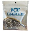 long shank fishing hook available in sizes 5/0, 4/0, 3/0,
