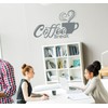 Coffee Break Kitchen Wall Stickers Quote Decals for Wall -