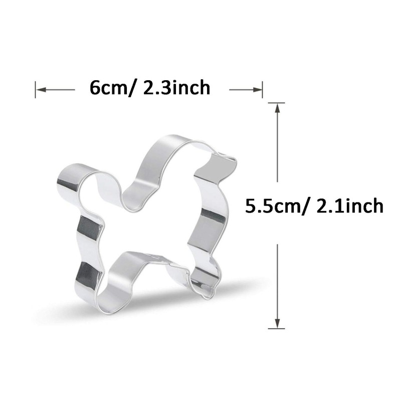 WJSYSHOP Lowchen Dog Cookie Cutter - A