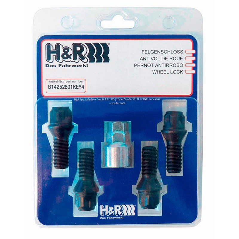 H&R Wheel Lock Set M12 x 1.50 x 30 mm
