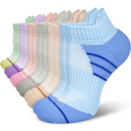Compression Ankle Socks for Women,Running Socks Plantar Fasciitis Sock with Arch Support