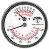 Winters TTD Series Steel Dual Scale Tridicator Thermometer with 2"